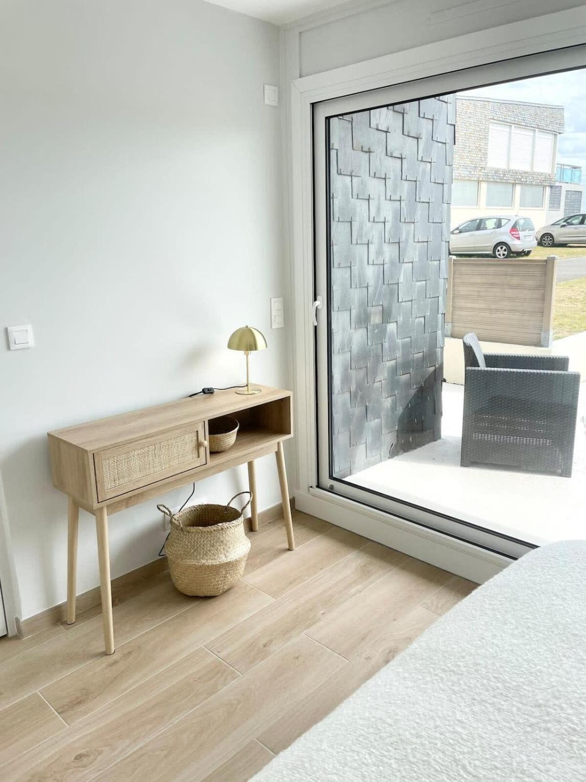 T3 Neuf Archi Cocooning - Terrasse - Face à la mer Ploemeur Esterno foto