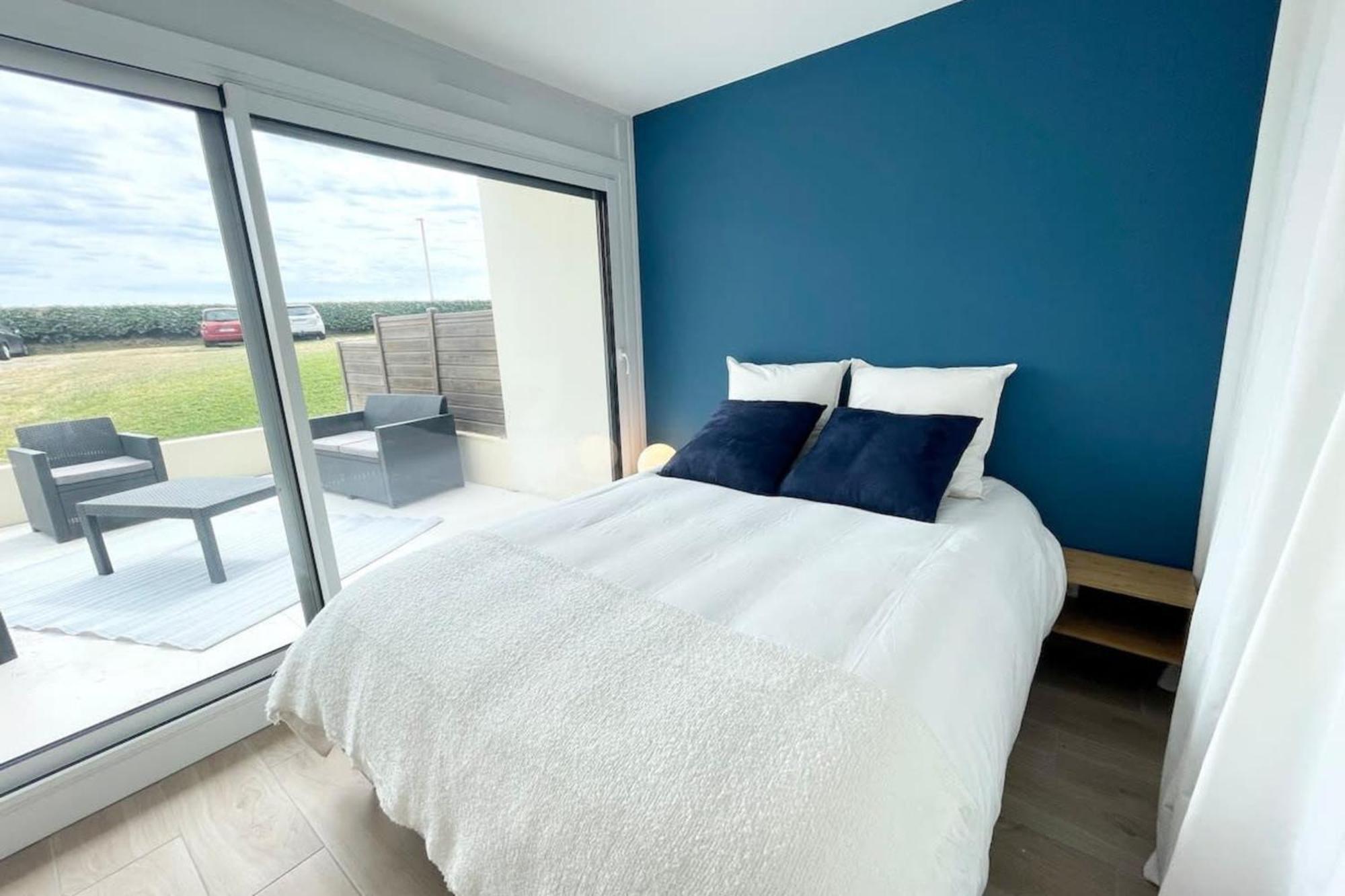 T3 Neuf Archi Cocooning - Terrasse - Face à la mer Ploemeur Esterno foto